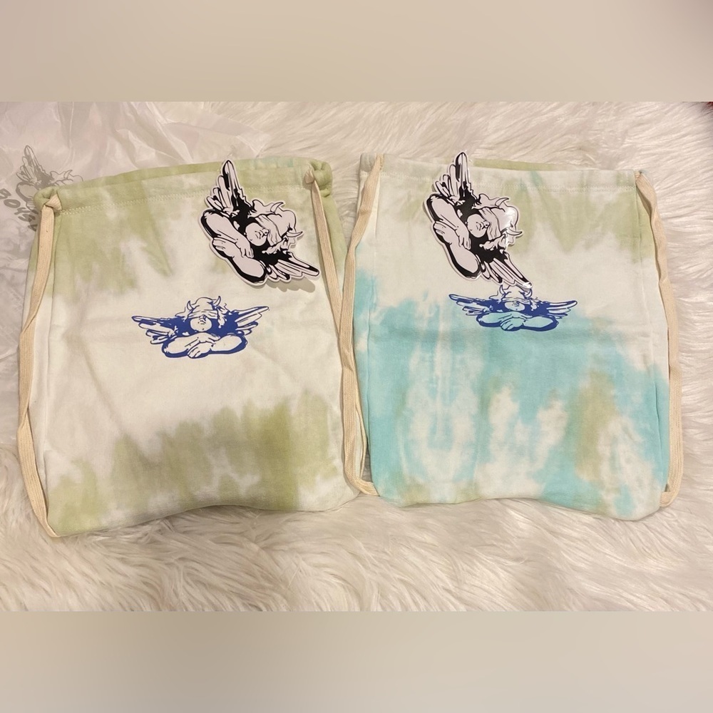 Bundle of 2  NWT Boys Lie UNRELEASED back pack Tie Dye Green